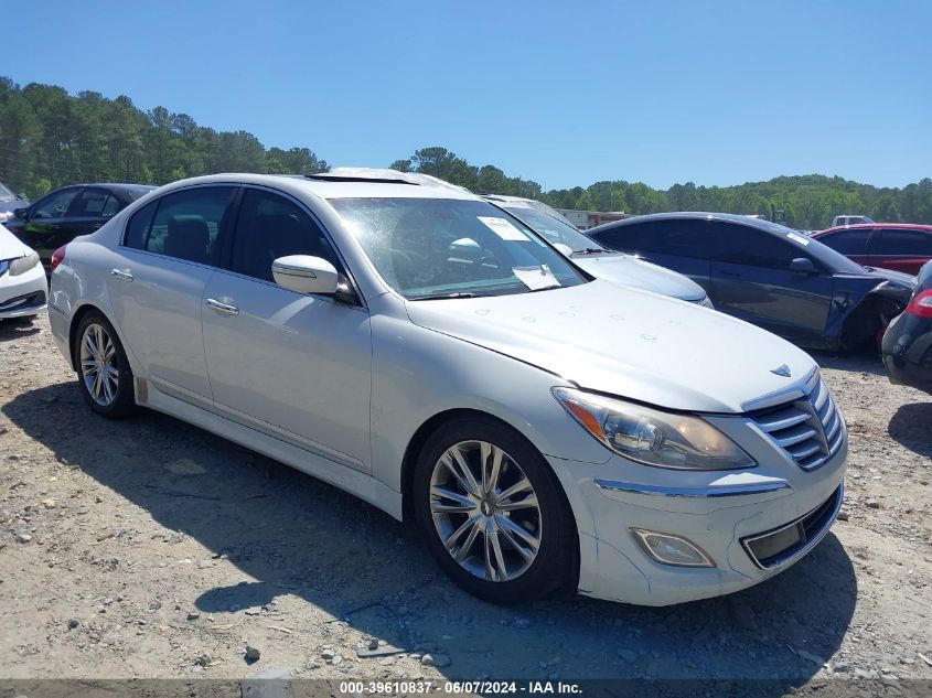 2012 HYUNDAI GENESIS 3.8