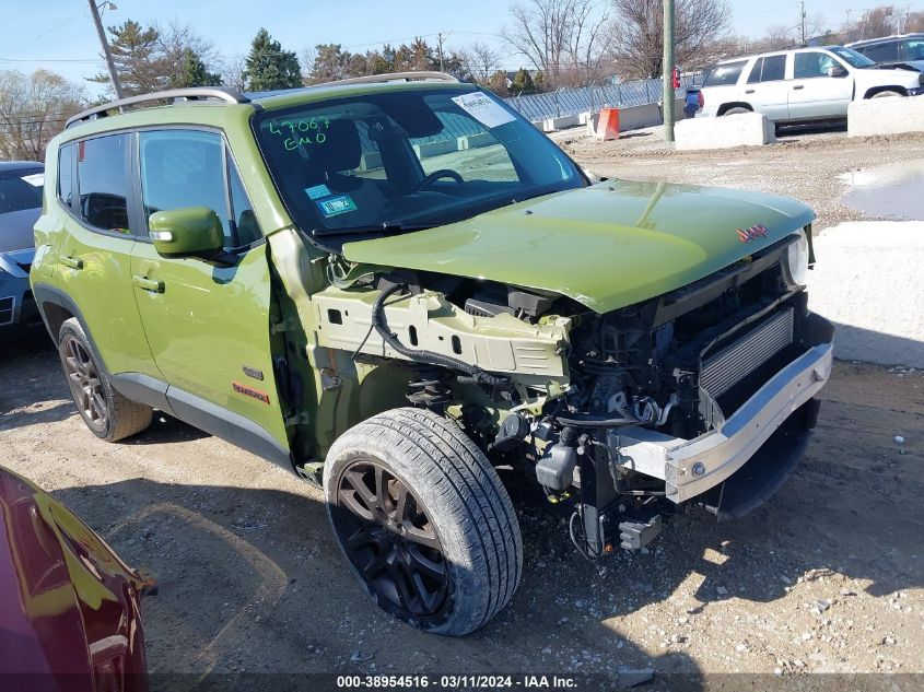 2016 JEEP RENEGADE 75TH ANNIVERSARY