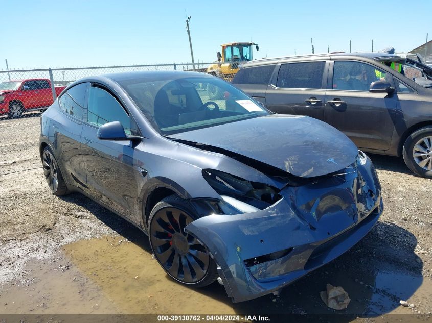 2022 TESLA MODEL Y PERFORMANCE DUAL MOTOR ALL-WHEEL DRIVE