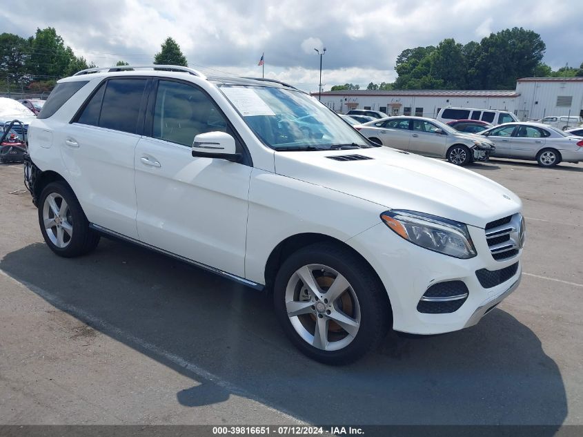 2016 MERCEDES-BENZ GLE 350 4MATIC