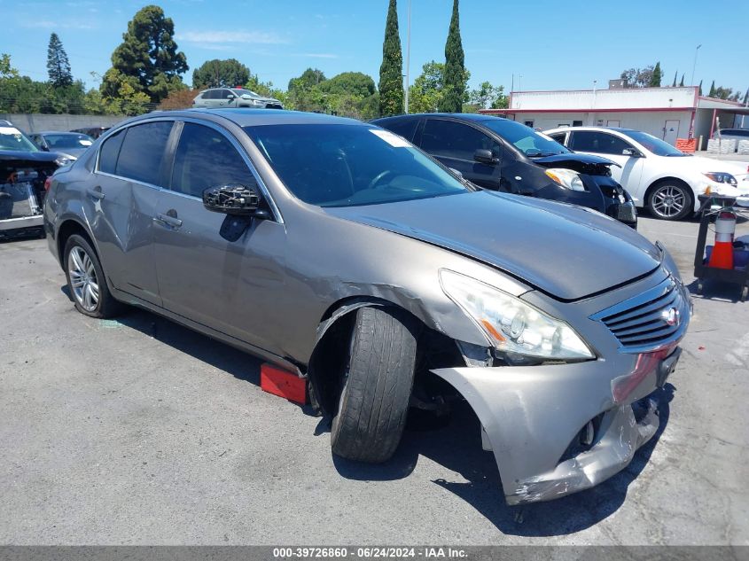 2012 INFINITI G37 JOURNEY