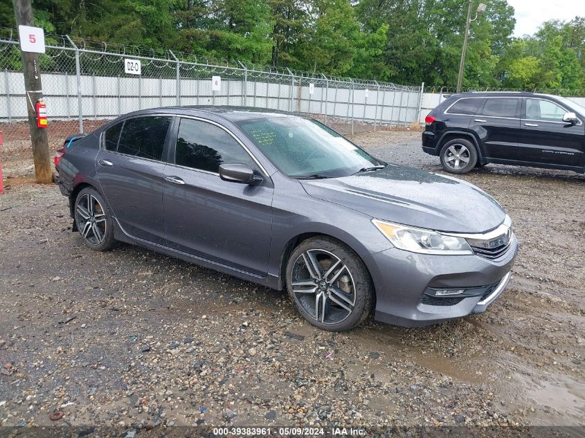 2017 HONDA ACCORD SPORT