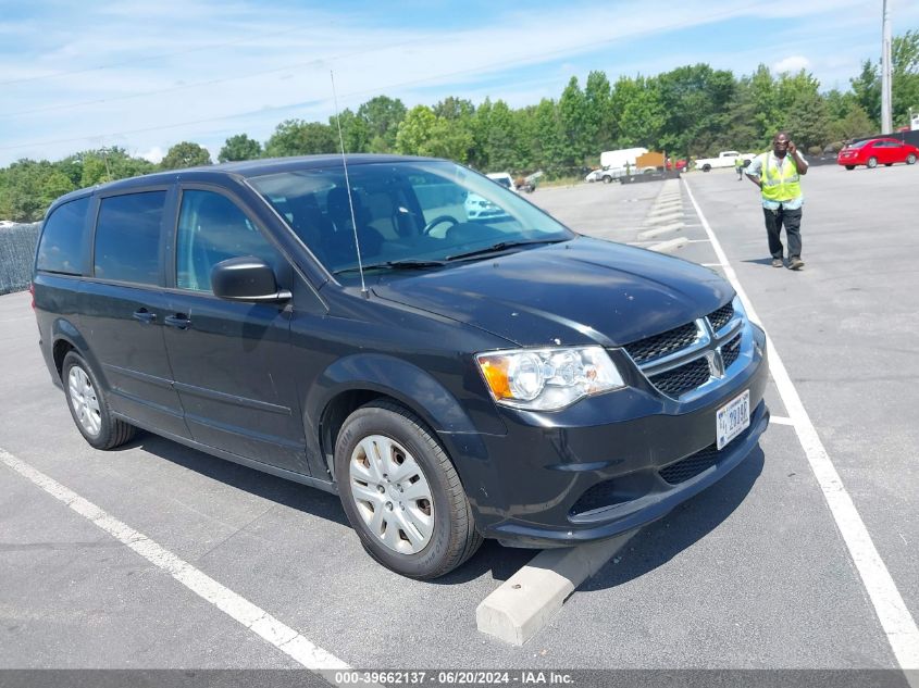 2016 DODGE GRAND CARAVAN SE