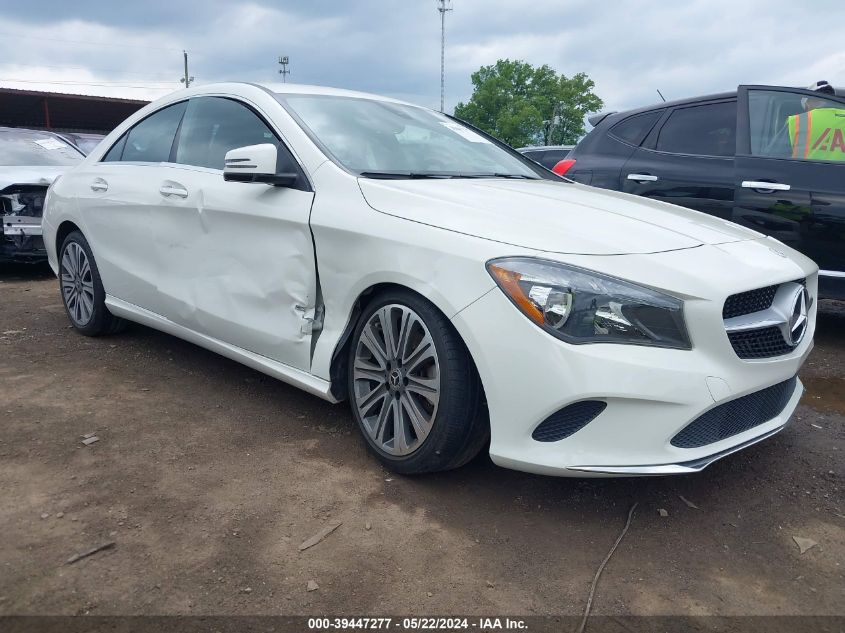 2018 MERCEDES-BENZ CLA 250 4MATIC