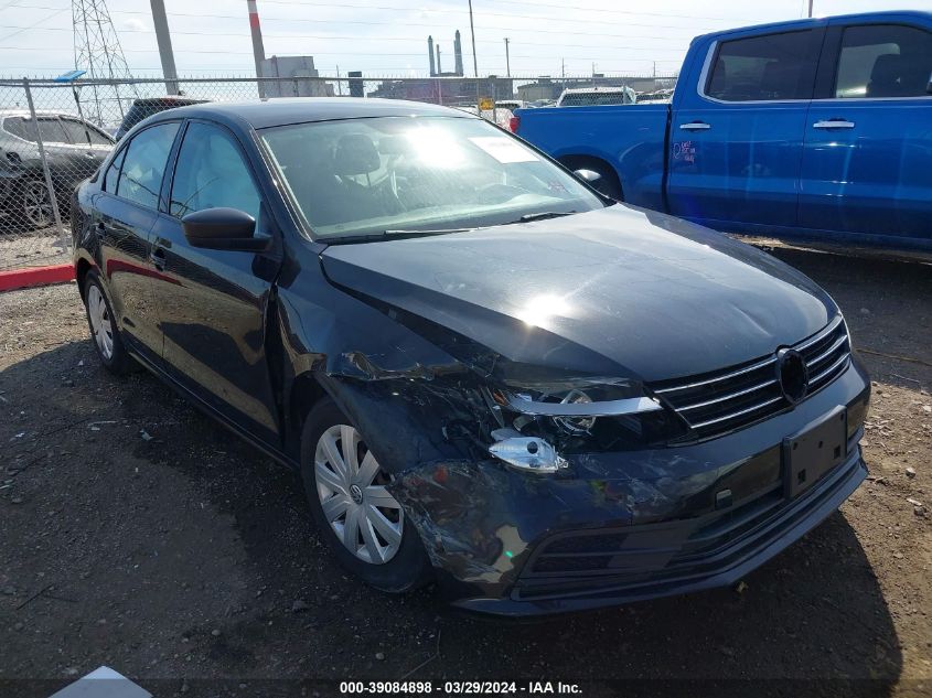 2015 VOLKSWAGEN JETTA 2.0L S