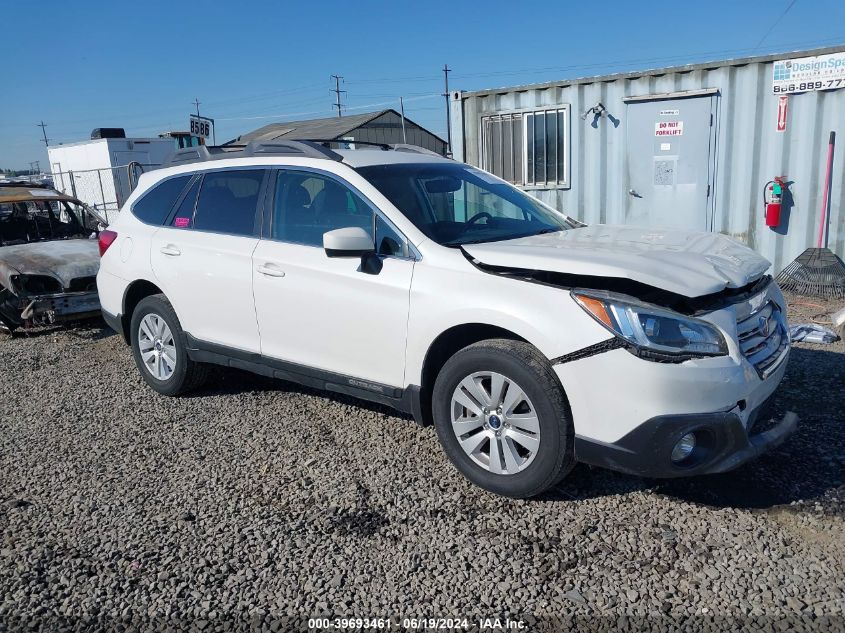 2017 SUBARU OUTBACK 2.5I PREMIUM