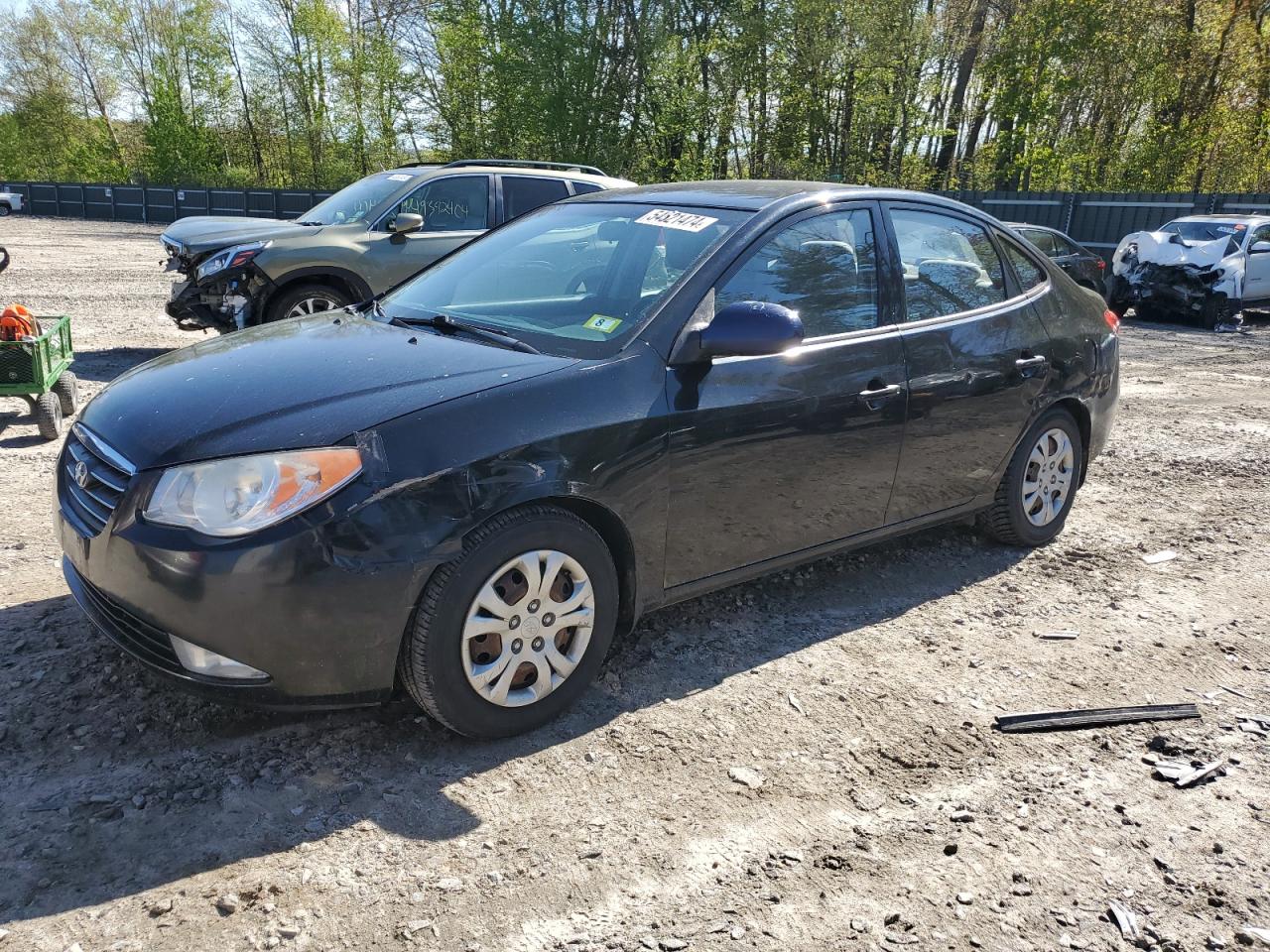 2010 HYUNDAI ELANTRA BLUE