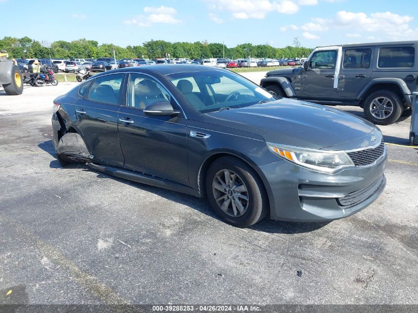 2016 KIA OPTIMA LX