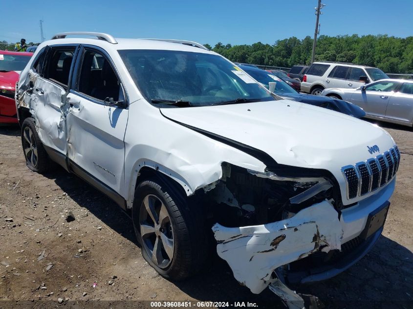 2019 JEEP CHEROKEE LIMITED 4X4