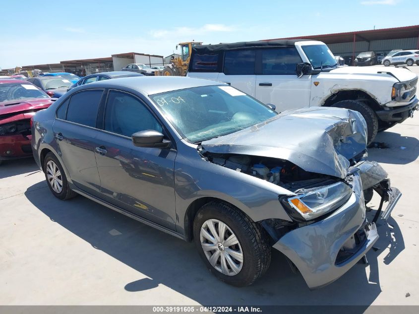 2014 VOLKSWAGEN JETTA 2.0L S