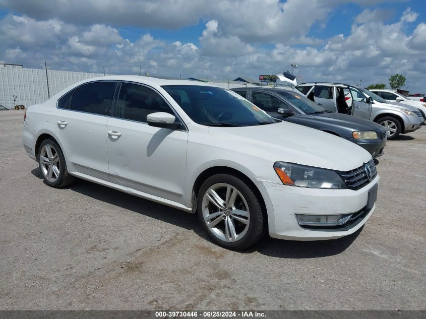 2013 VOLKSWAGEN PASSAT 3.6L V6 SEL PREMIUM