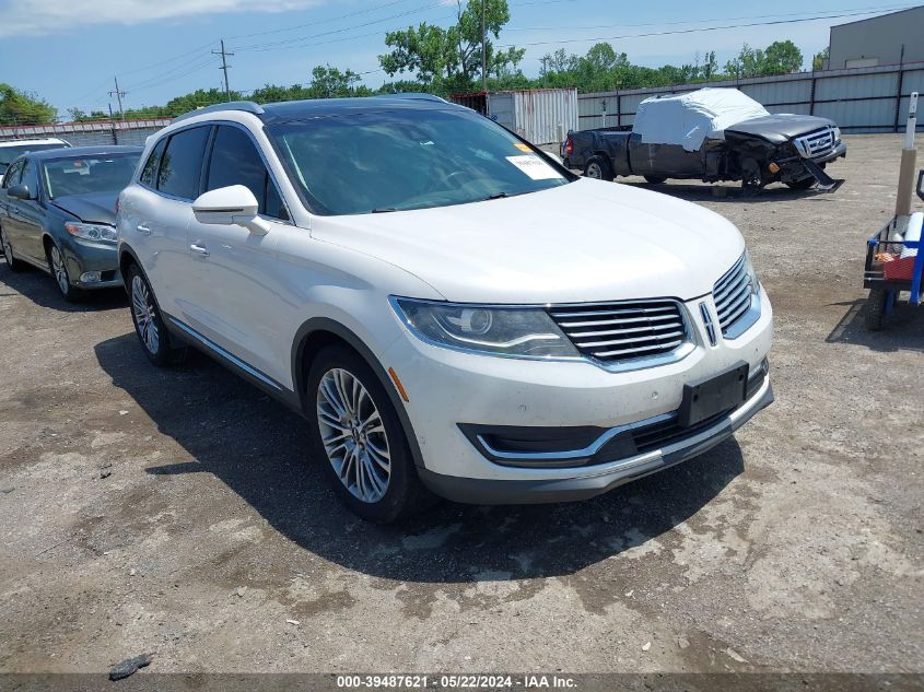 2017 LINCOLN MKX RESERVE