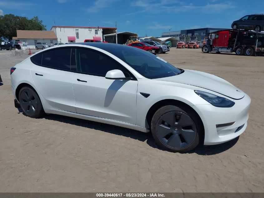 2022 TESLA MODEL 3 LONG RANGE DUAL MOTOR ALL-WHEEL DRIVE