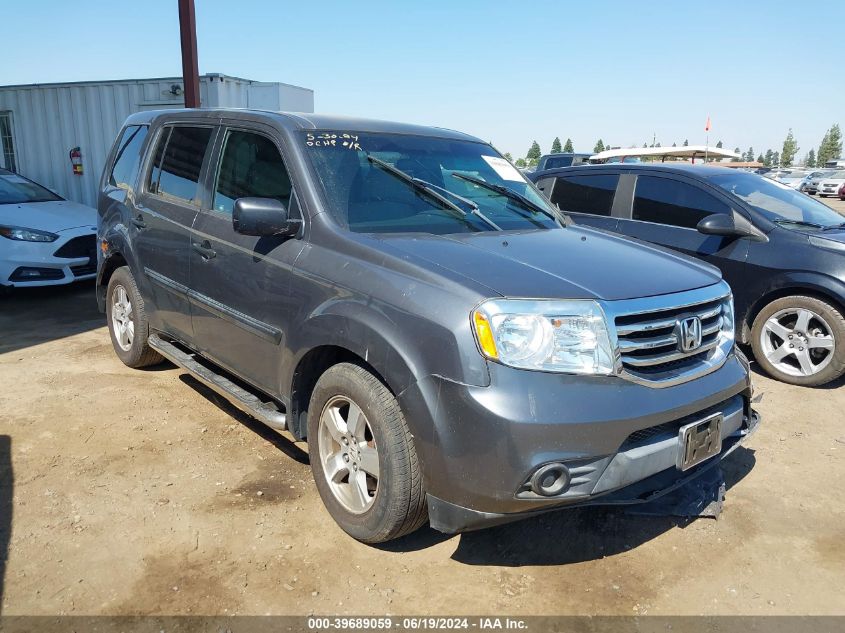 2012 HONDA PILOT LX