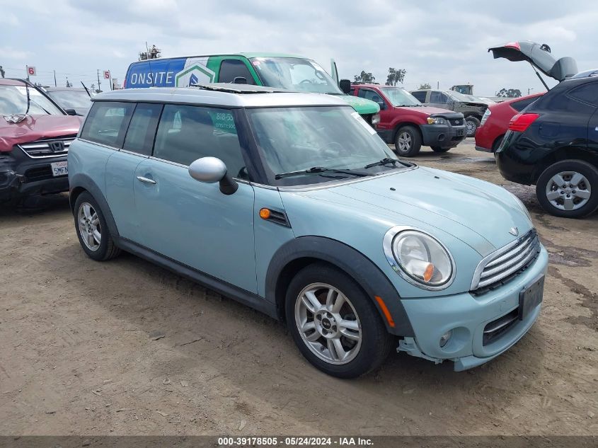 2012 MINI COOPER CLUBMAN