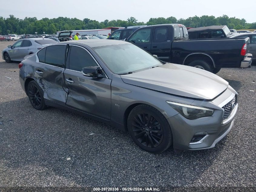 2018 INFINITI Q50 LUXE/SPORT