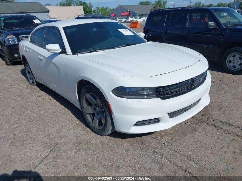 2017 DODGE CHARGER POLICE RWD