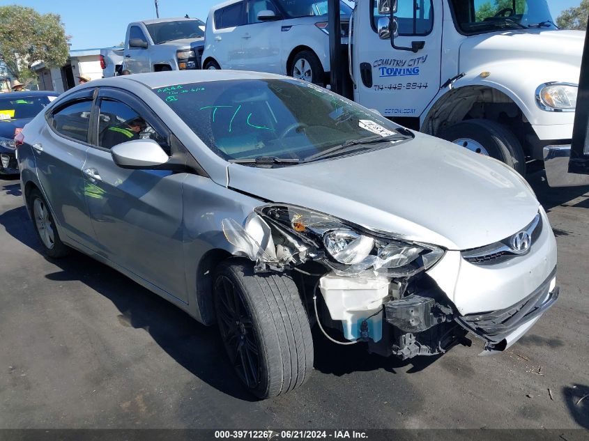 2013 HYUNDAI ELANTRA GLS