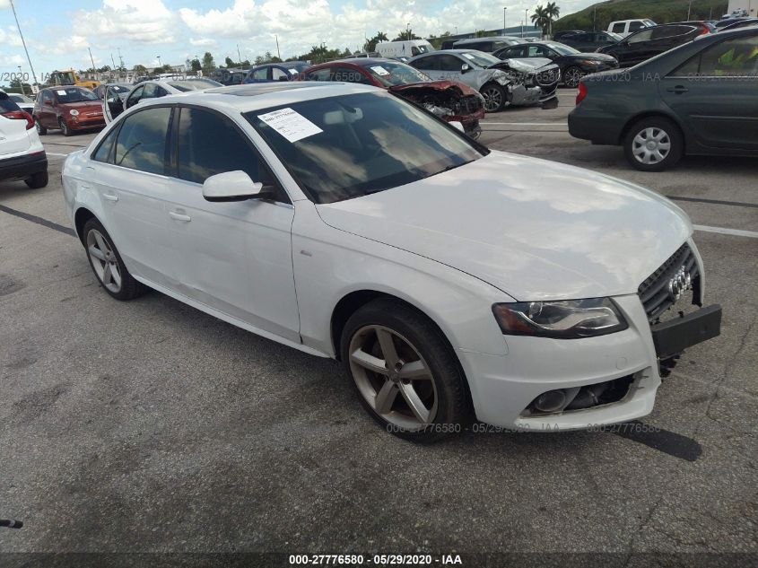 2012 AUDI A4 2.0T PREMIUM