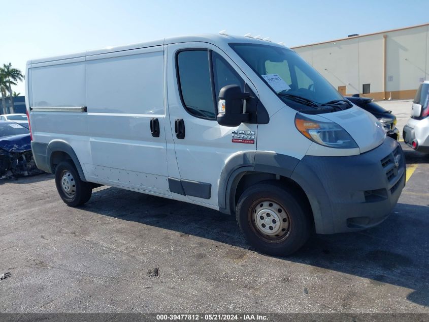 2015 RAM PROMASTER 1500 LOW ROOF