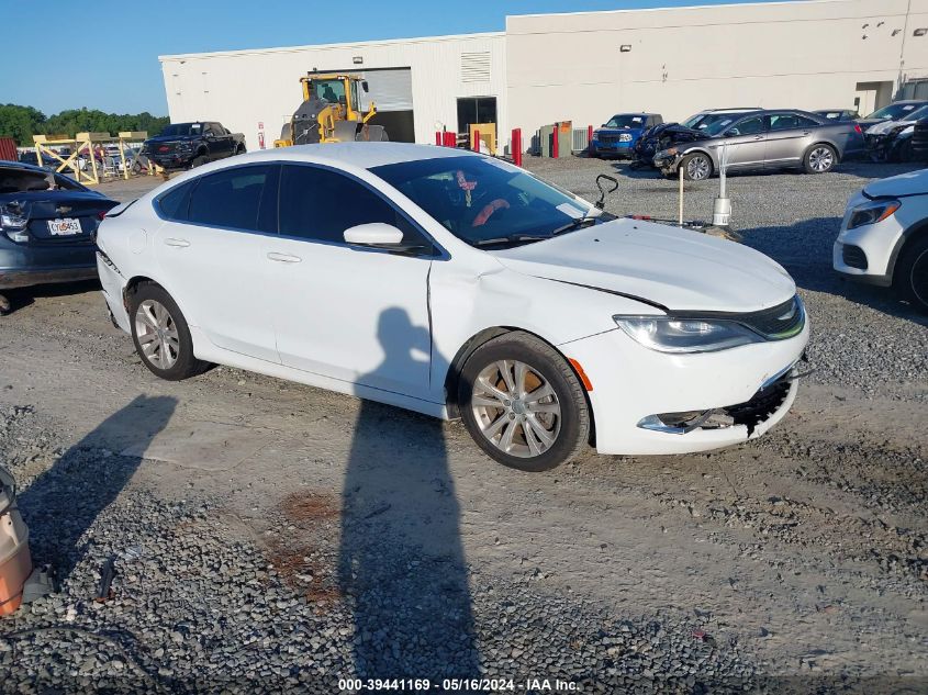 2016 CHRYSLER 200 LIMITED