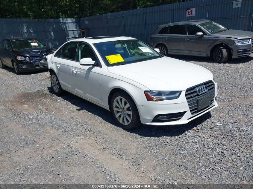 2013 AUDI A4 2.0T PREMIUM