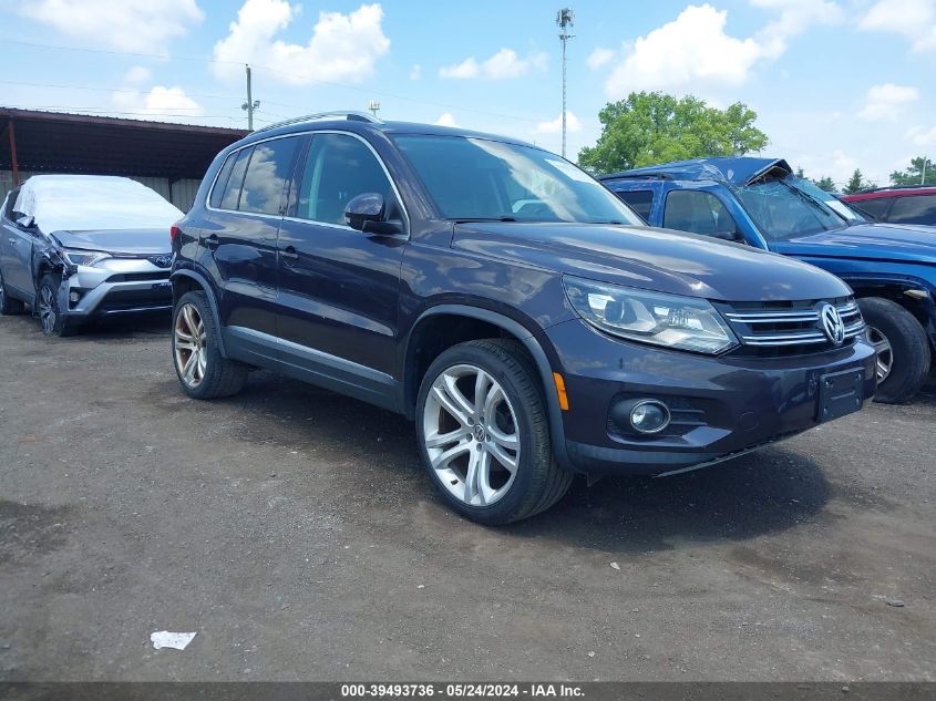 2016 VOLKSWAGEN TIGUAN SEL