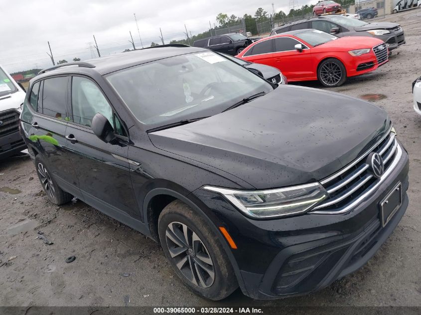 2022 VOLKSWAGEN TIGUAN 2.0T S