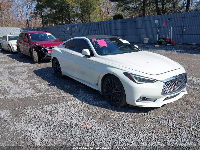 2017 INFINITI Q60 3.0T RED SPORT 400