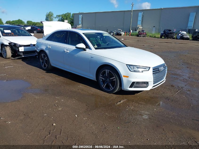 2018 AUDI A4 2.0T PREMIUM/2.0T TECH PREMIUM