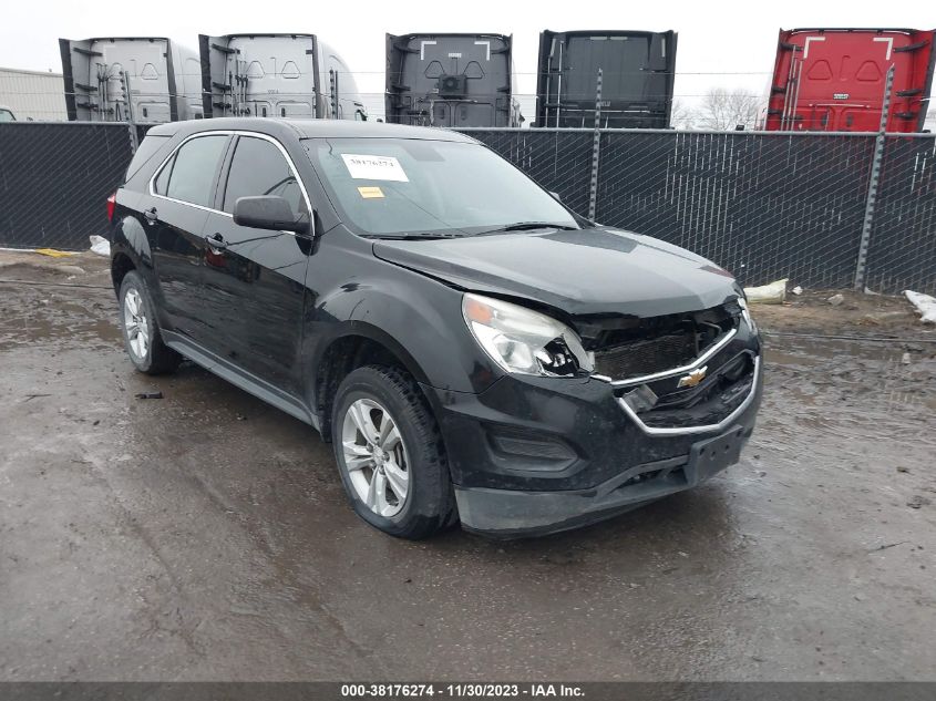 2016 CHEVROLET EQUINOX LS