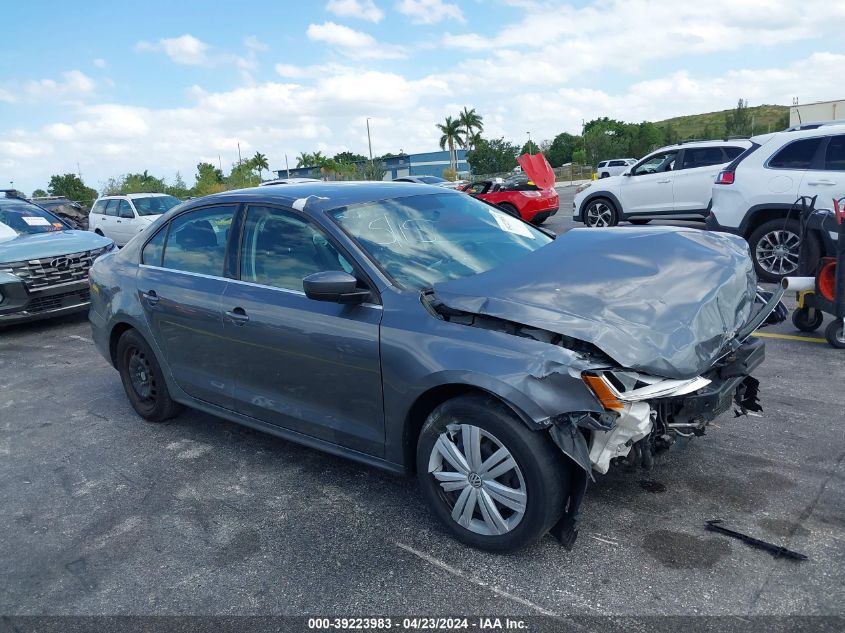 2017 VOLKSWAGEN JETTA 1.4T S