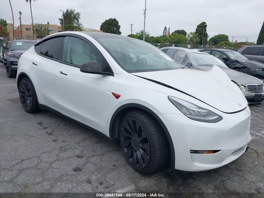 2020 TESLA MODEL Y LONG RANGE DUAL MOTOR ALL-WHEEL DRIVE/PERFORMANCE DUAL MOTOR ALL-WHEEL DRIVE