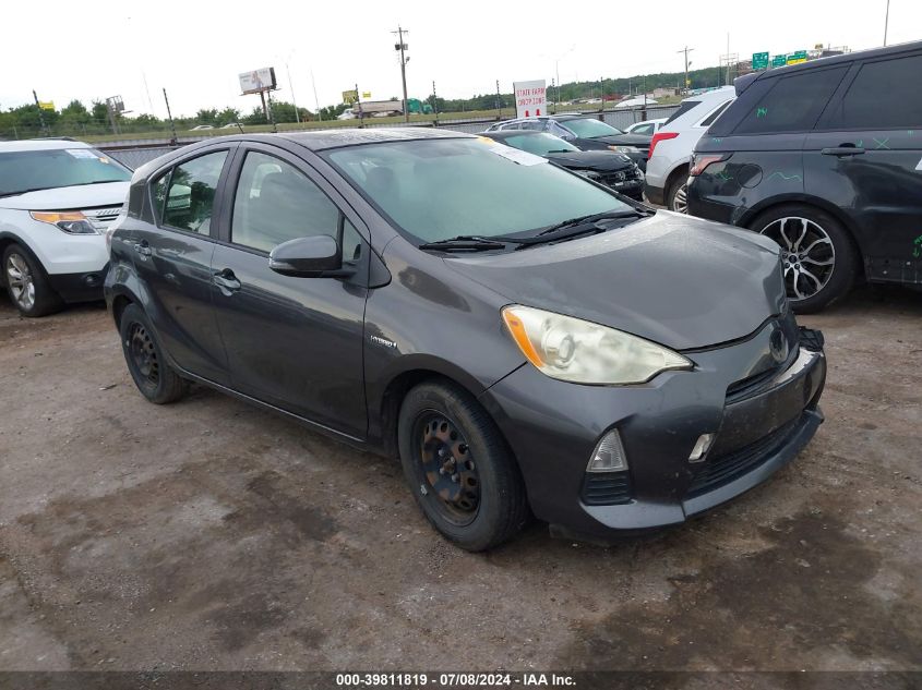 2013 TOYOTA PRIUS C TWO