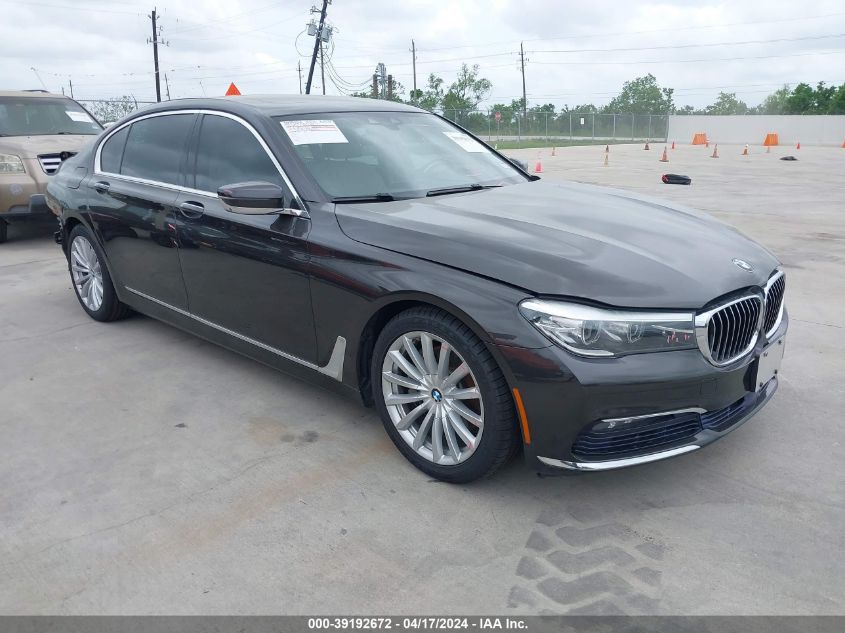 2016 BMW 740I