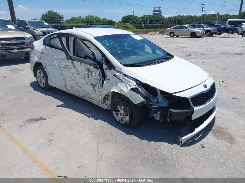 2017 KIA FORTE LX