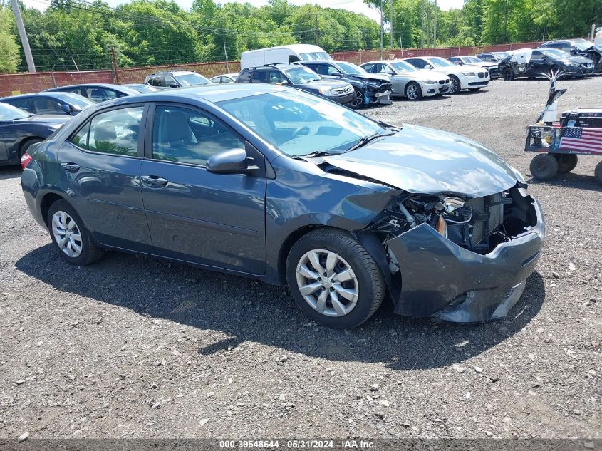 2016 TOYOTA COROLLA LE