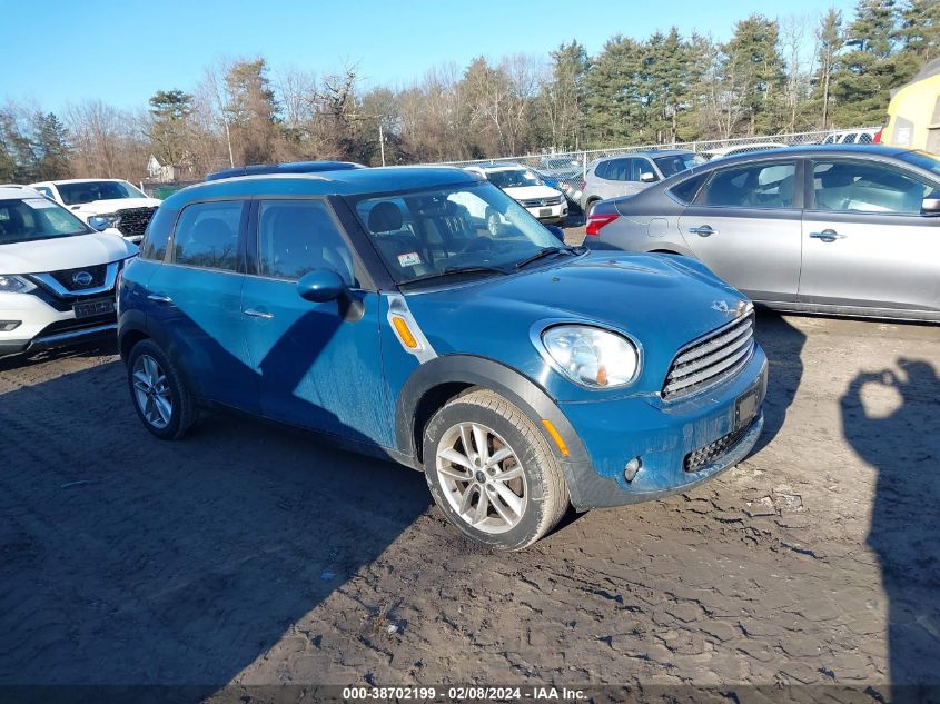 2012 MINI COOPER COUNTRYMAN