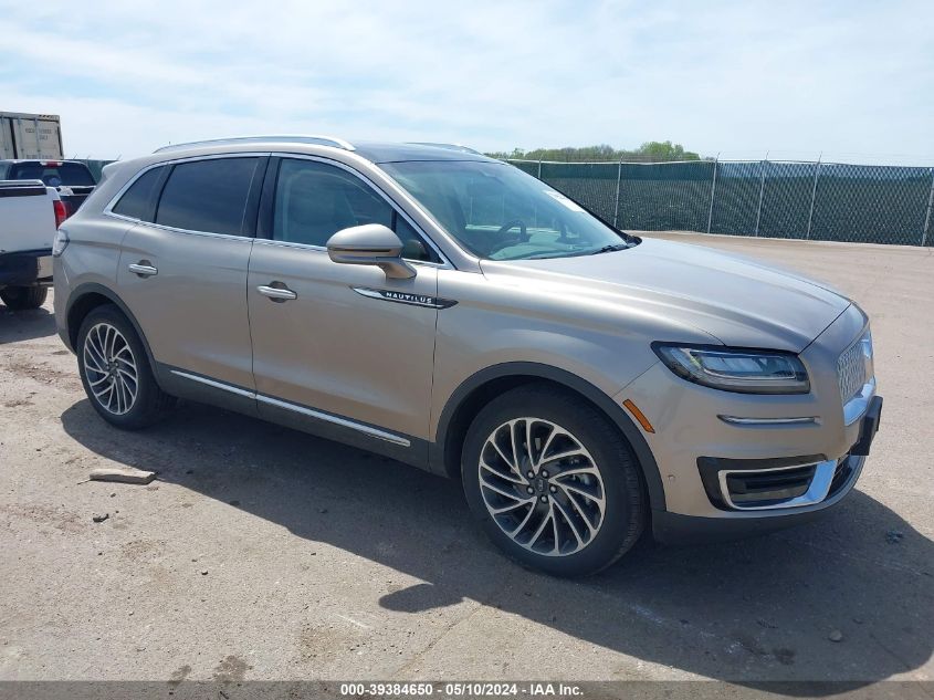 2020 LINCOLN NAUTILUS RESERVE