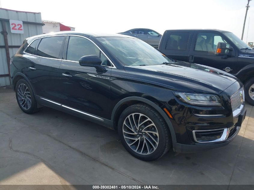 2019 LINCOLN NAUTILUS RESERVE