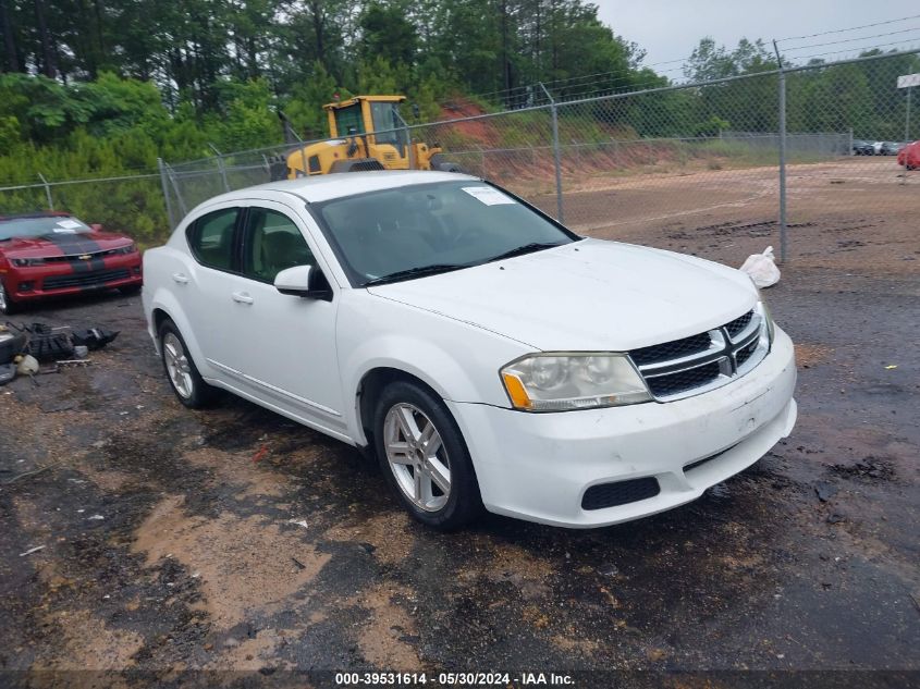 2012 DODGE AVENGER SXT