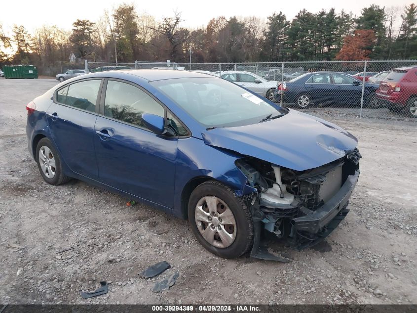 2018 KIA FORTE LX