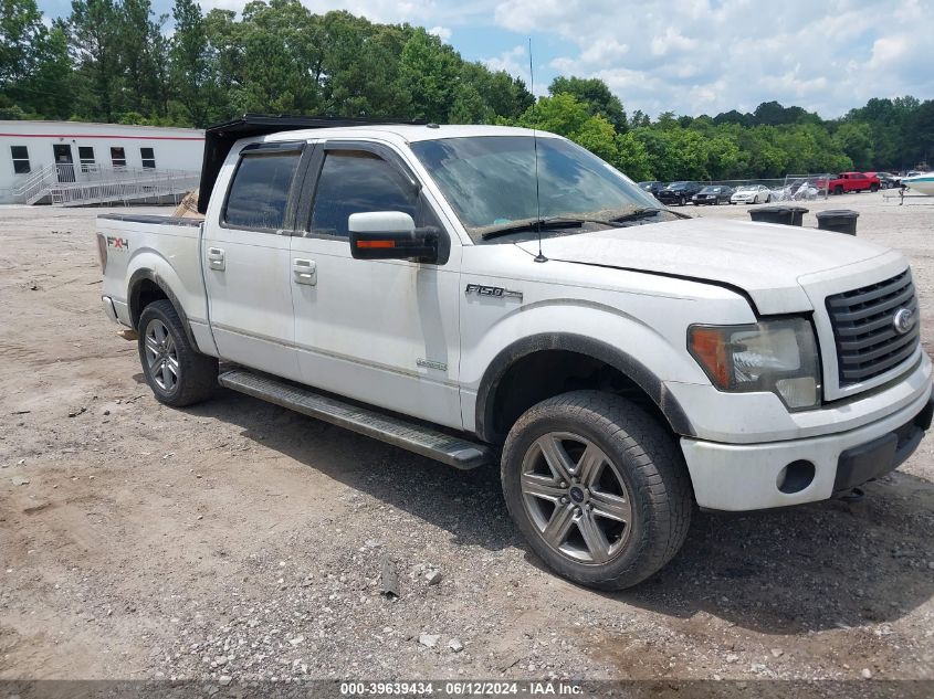 2011 FORD F150 SUPERCREW