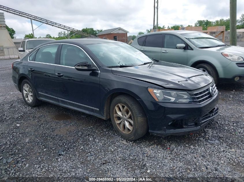 2016 VOLKSWAGEN PASSAT 1.8T S