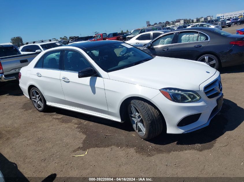 2015 MERCEDES-BENZ E 400