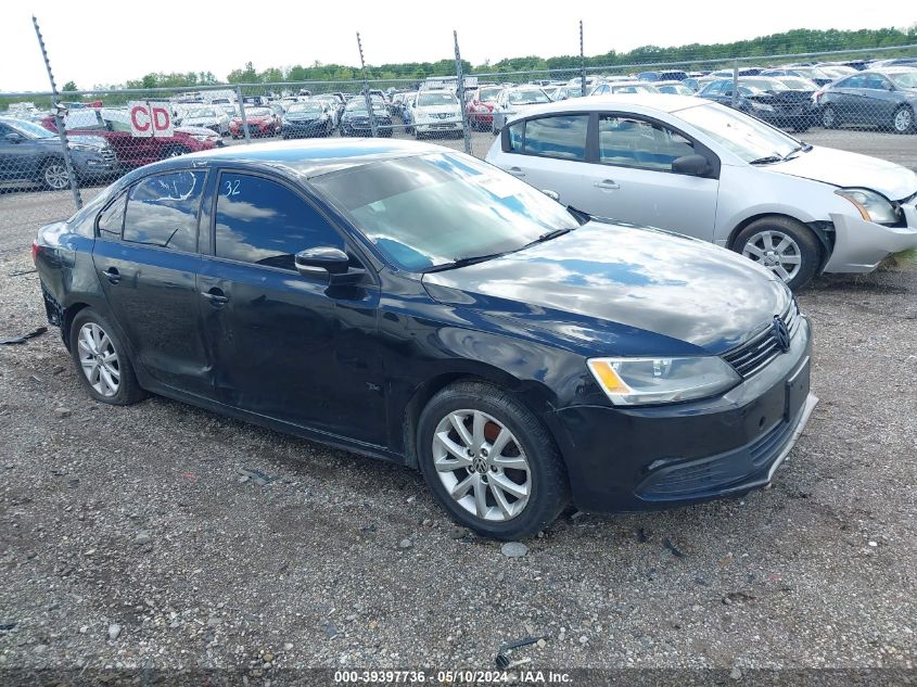 2012 VOLKSWAGEN JETTA 2.5L SE