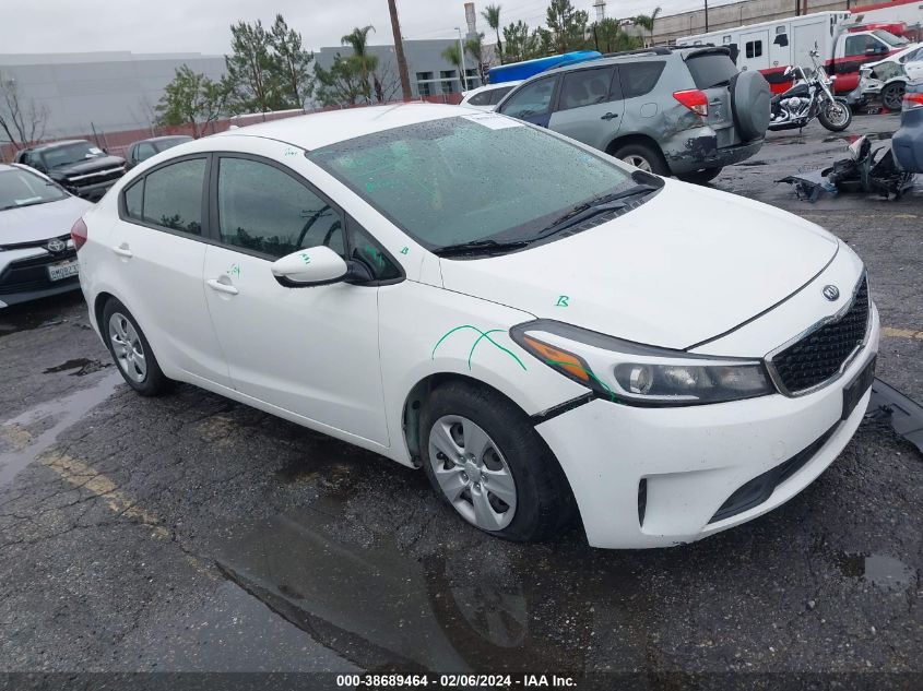 2017 KIA FORTE LX