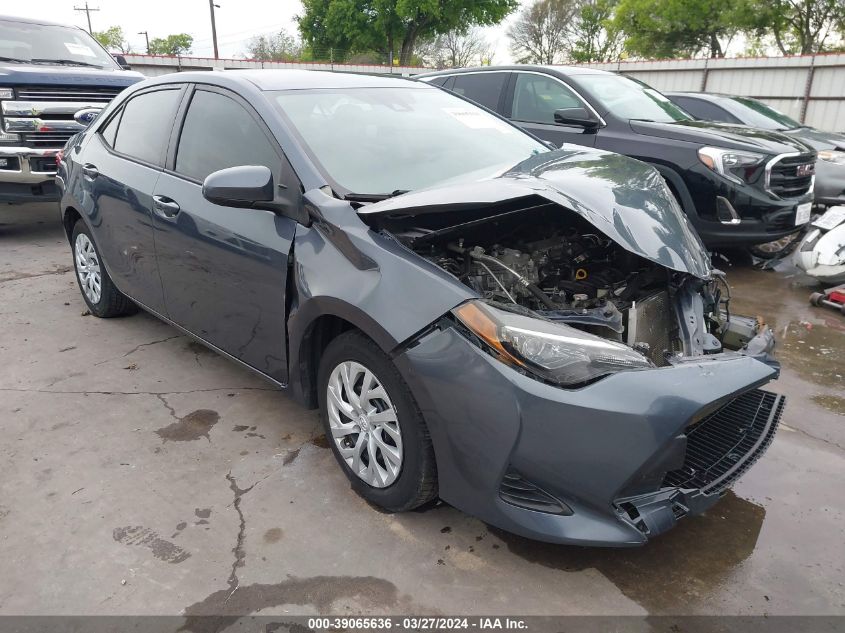 2019 TOYOTA COROLLA LE