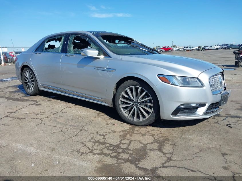 2018 LINCOLN CONTINENTAL SELECT