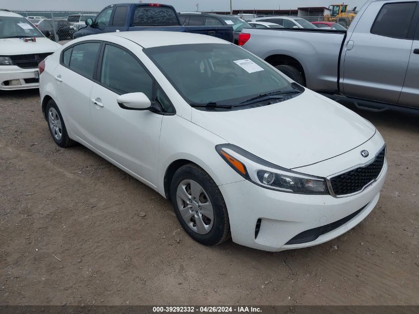 2018 KIA FORTE LX